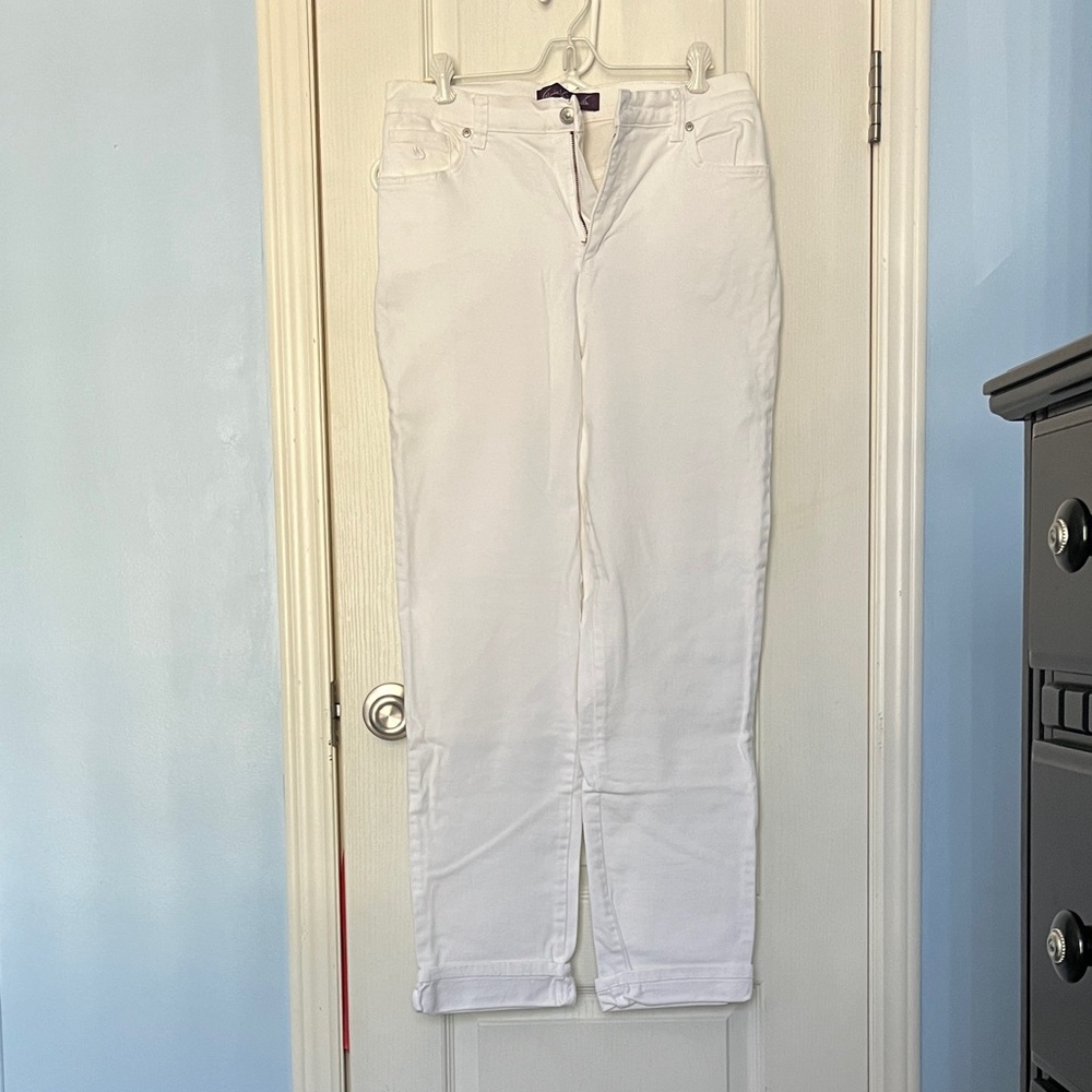 Gloria Vanderbilt Women's Boot Cut Jeans - White